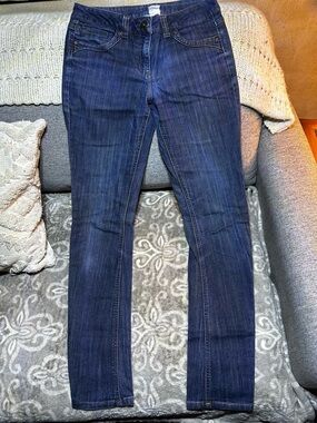 Vintage Camaieu Dark Blue Skinny Jeans - Classic Denim Sz 5